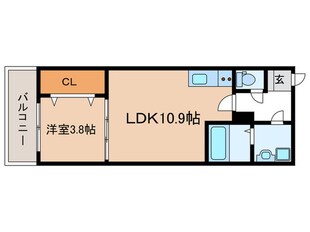 エステイトE神戸城が山の物件間取画像